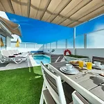 Cassia - Private Pool, Foosball, Bbq, Air-con And Sat Tv By Lanzarote 度假居 普拉亚布兰卡